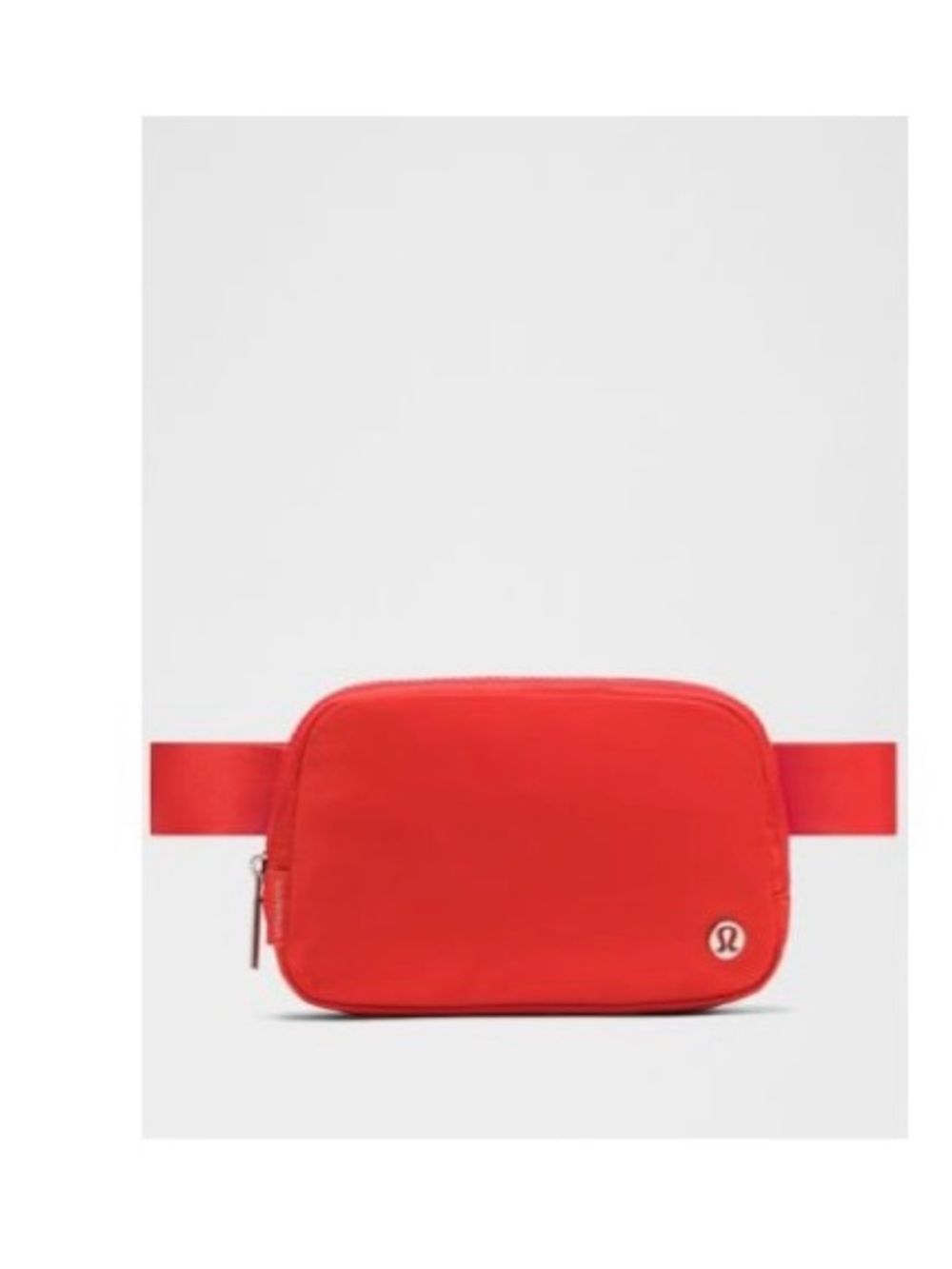 Lululemon belt bag - cherry ember